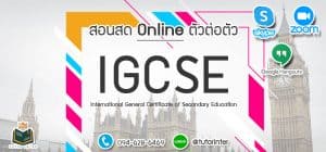 สอนPhysics IGCSE Onlineตัวต่อตัว